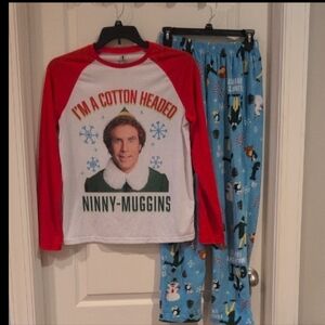 Men's Elf Pajamas Sz. Small. Excellent Condition